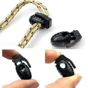 10 Pcs/Lot Edc Gear Tactical Outdoor Hiking Boots Shoes Grenade Shoelace