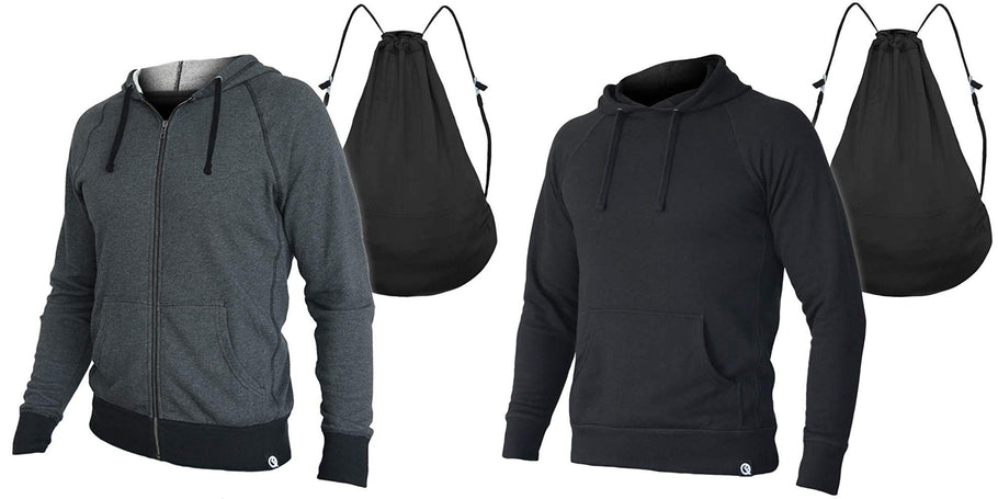 Today only, as part of its Gold Box Deals of the Day, Quikflip Apparel via Amazon offers its Quikflip 2-in-1 Reversible Backpack Hoodie in two styles for $38.47 shipped