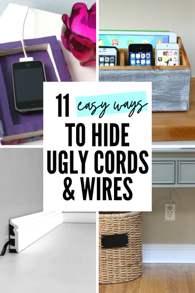 11 Easy Ways to Hide Ugly Cords and Wires Around Your Home